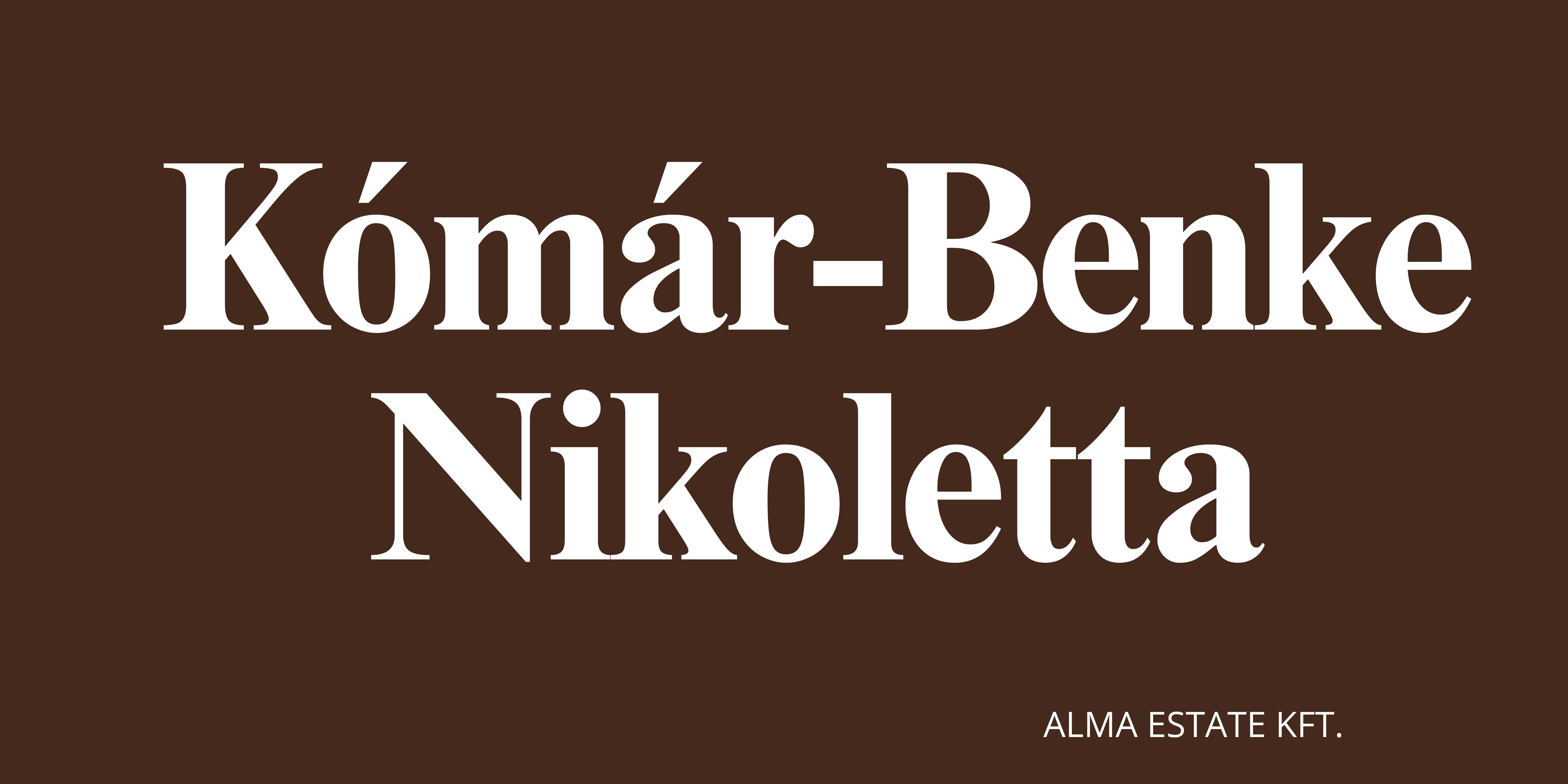 Kómár-Benke Nikoletta irodája